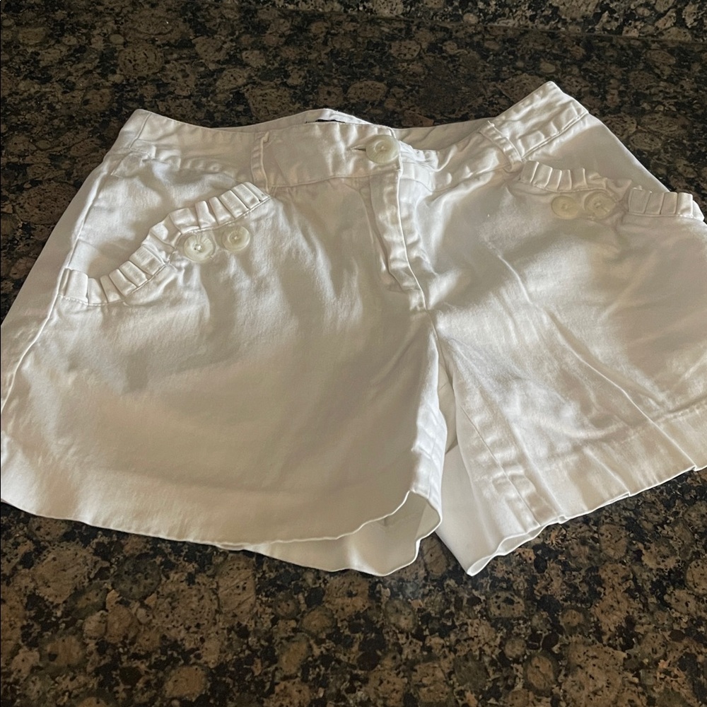 Willi Smith , size 2, Women's White Shorts